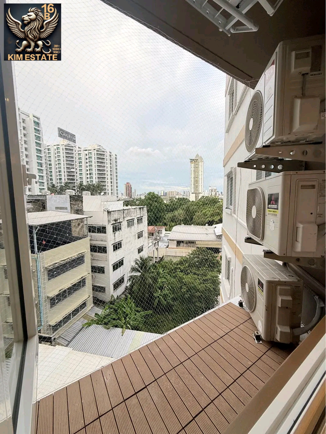 LUXURY DERCOR FORTUNE CONDOTOWN 92SQM 2BED2 FLX  55,000