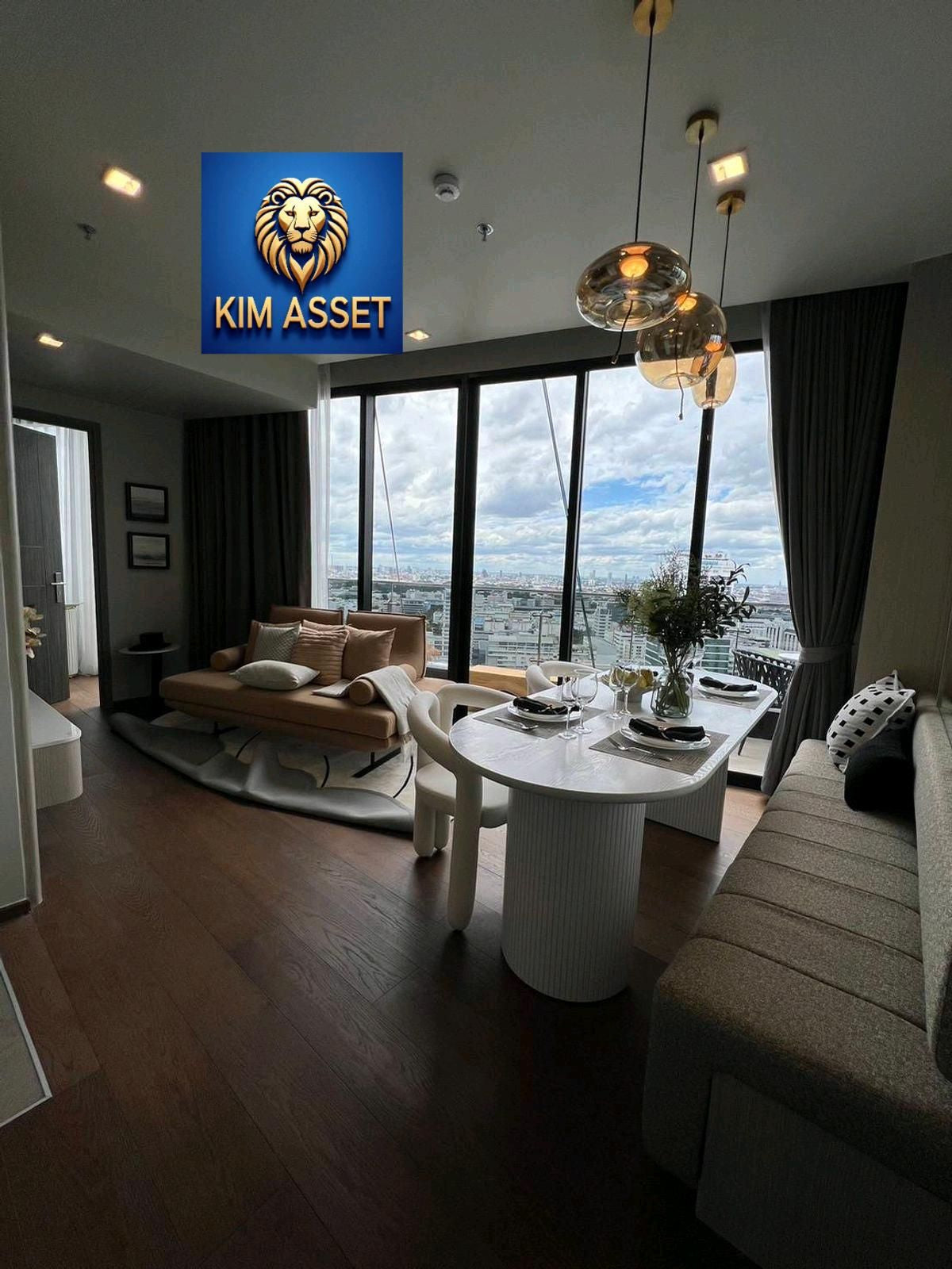 IDEO Q VICTORY PHAYATHAI 📍📈72SQM. 🛏2BED 1BATH🛁 32FL🛗 60,000฿/Months