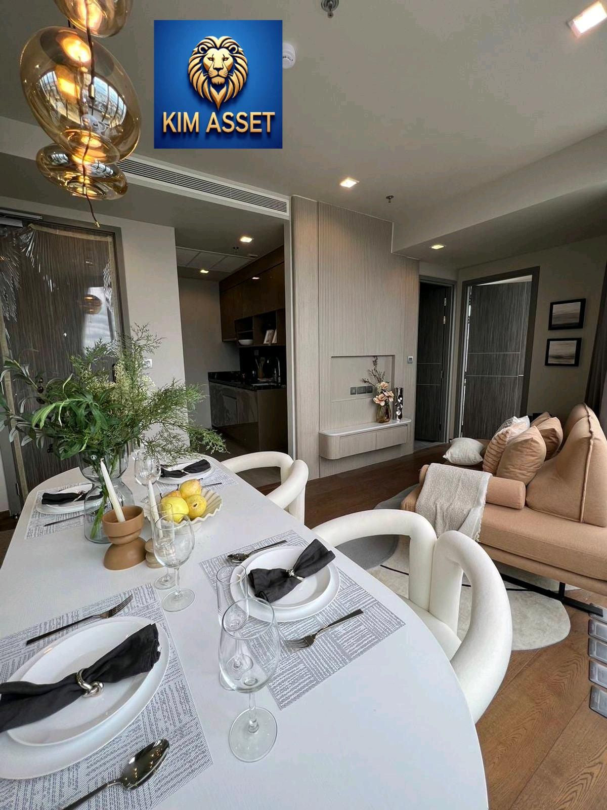 IDEO Q VICTORY PHAYATHAI 📍📈72SQM. 🛏2BED 1BATH🛁 32FL🛗 60,000฿/Months