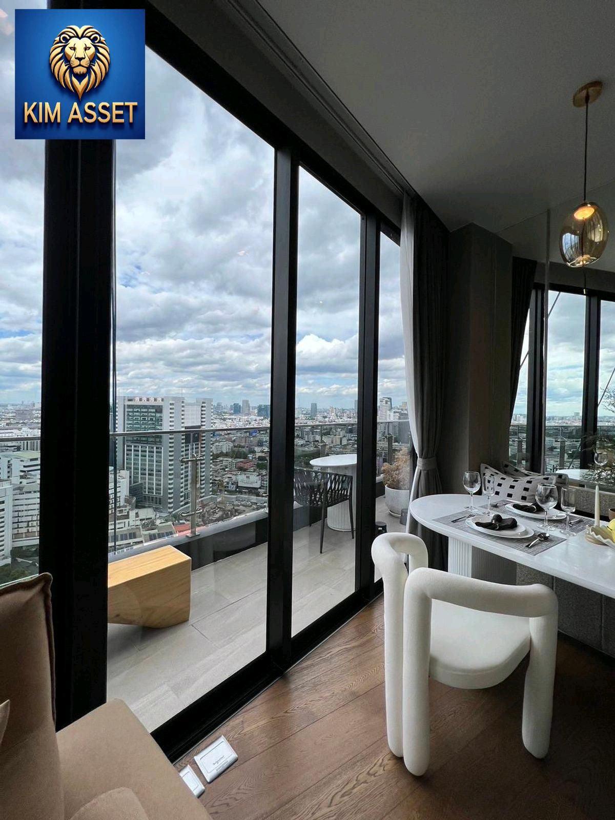 IDEO Q VICTORY PHAYATHAI 📍📈72SQM. 🛏2BED 1BATH🛁 32FL🛗 60,000฿/Months