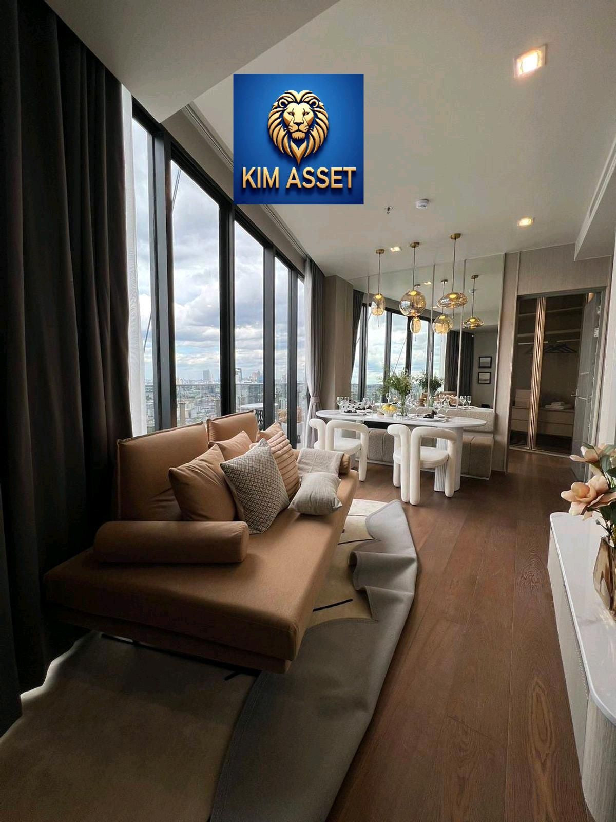 IDEO Q VICTORY PHAYATHAI 📍📈72SQM. 🛏2BED 1BATH🛁 32FL🛗 60,000฿/Months