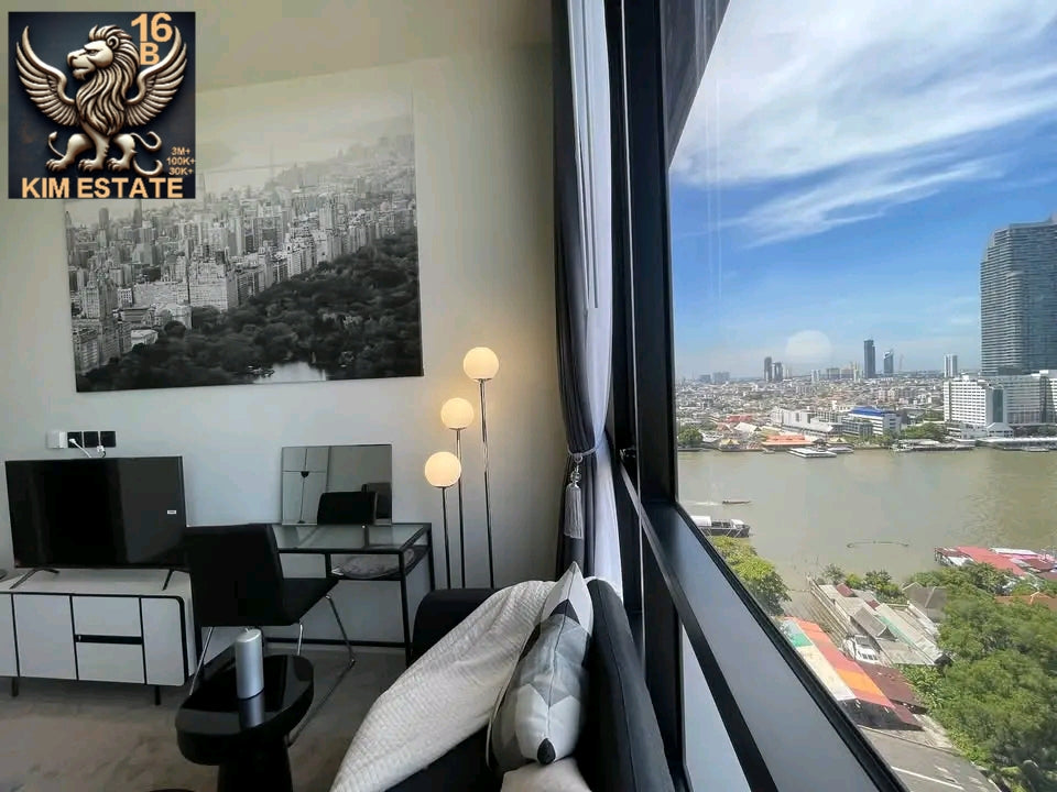 CHAPTER CHAROENNAKORN RIVERSIDE VIEW 26SQM 1BED1 18FL 17,500