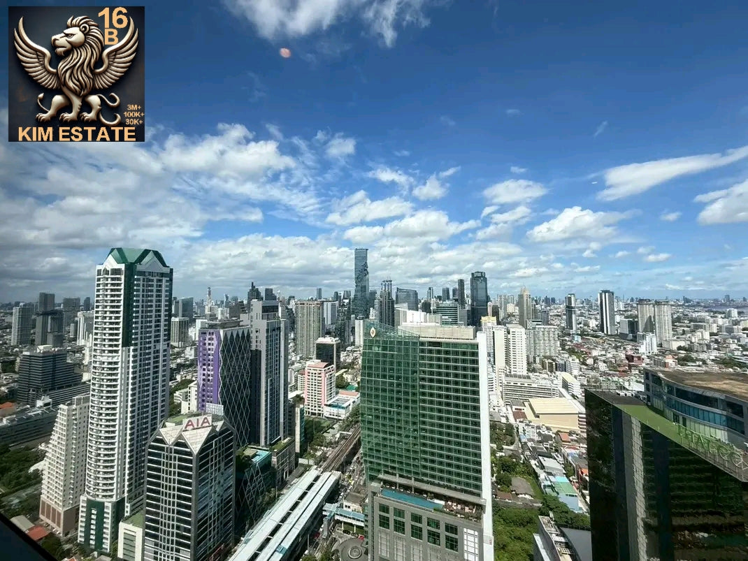 THE BANGKOK SATHORN 63SQM 1BED1 FL40 PRIVATE LIFT 49,000