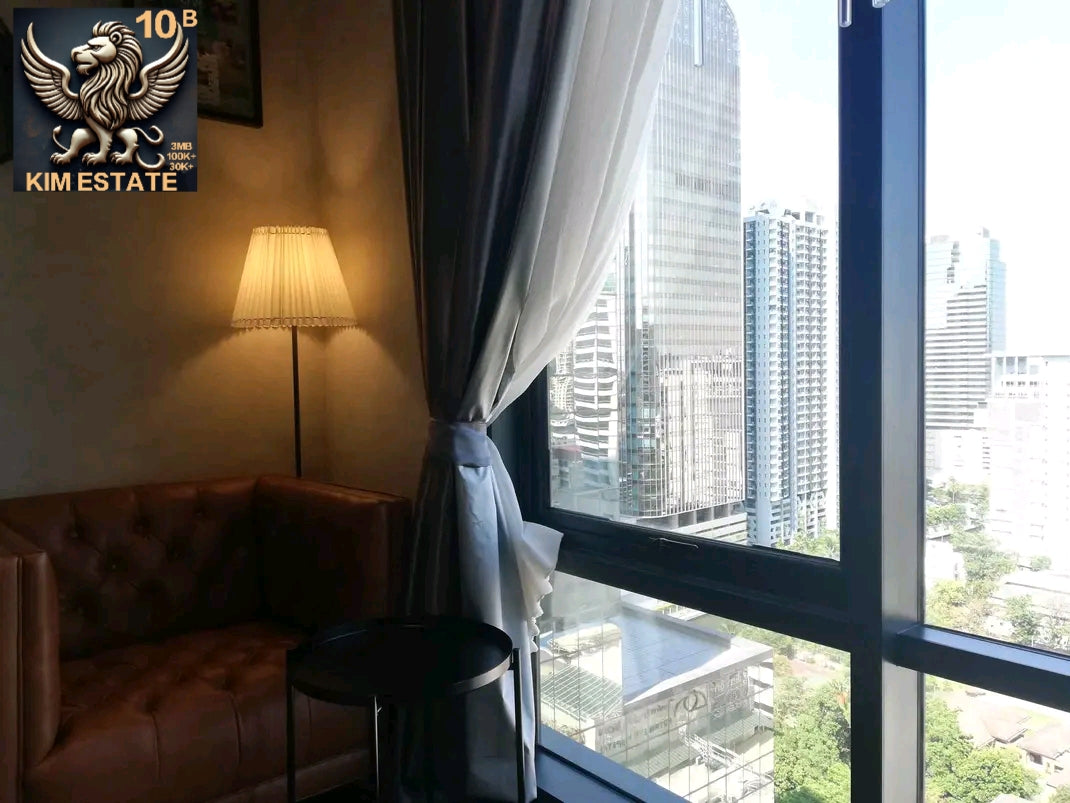 💎𝐓𝐇𝐄 𝐋𝐎𝐅𝐓 𝐀𝐒𝐎𝐊𝐄 (𝐌𝐑𝐓 เพชรบุรี) ชั้น 𝟐𝟎 วิวสวย, 𝟖𝟔ตรม. 𝟐 ห้องนอน, 𝟐 ห้องน้ำ 𝟕𝟓,𝟎𝟎𝟎.-/เดือน