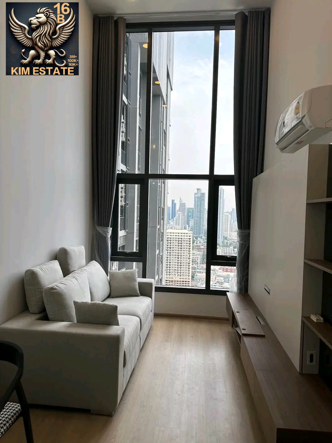 DUPLEX LIFE RAMA4 ASOKE 40SQM 1BED1 FL3X 30,000