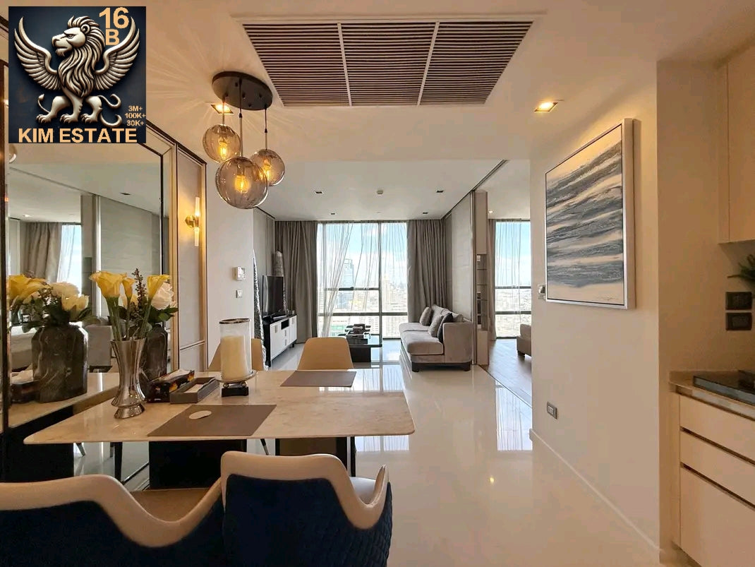 THE BANGKOK SATHORN 63SQM 1BED1 FL40 PRIVATE LIFT 49,000