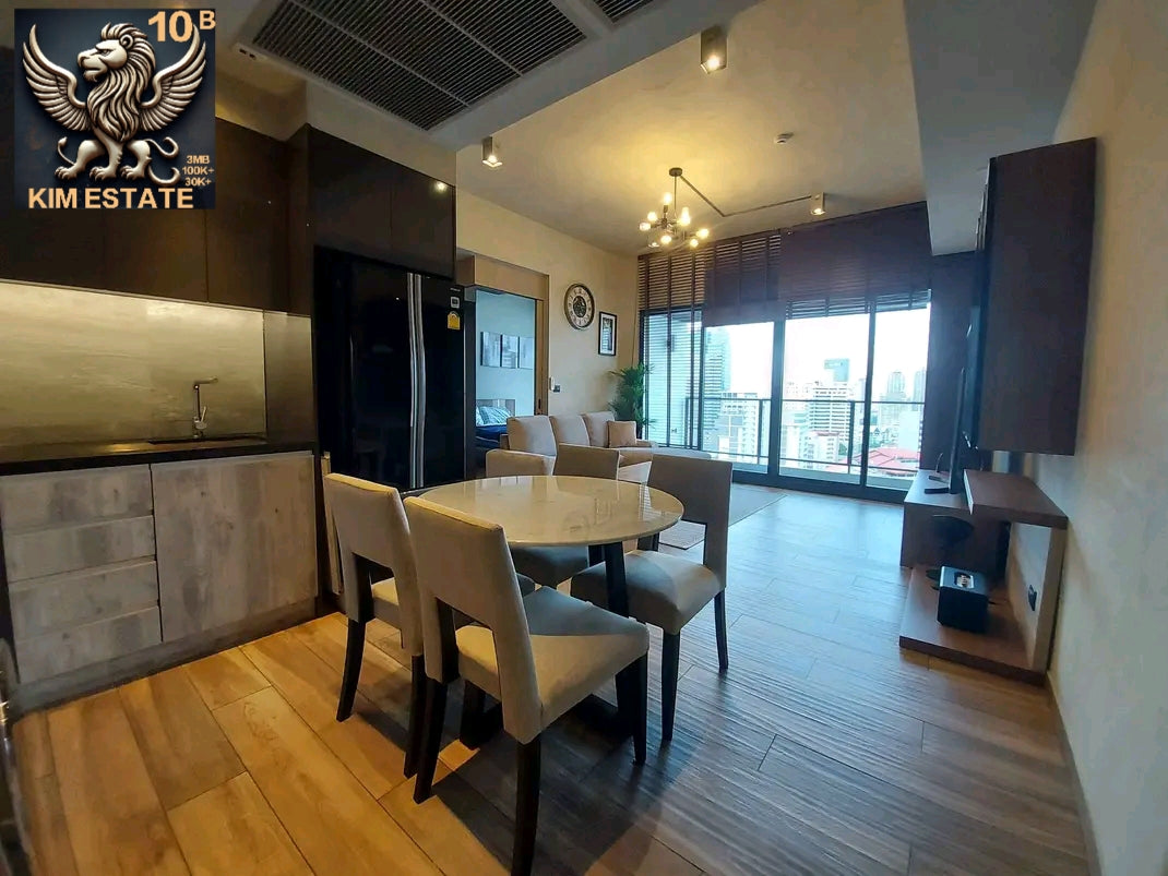 💎𝐓𝐇𝐄 𝐋𝐎𝐅𝐓 𝐀𝐒𝐎𝐊𝐄 (𝐌𝐑𝐓 เพชรบุรี) ชั้น 𝟐𝟎 วิวสวย, 𝟖𝟔ตรม. 𝟐 ห้องนอน, 𝟐 ห้องน้ำ 𝟕𝟓,𝟎𝟎𝟎.-/เดือน