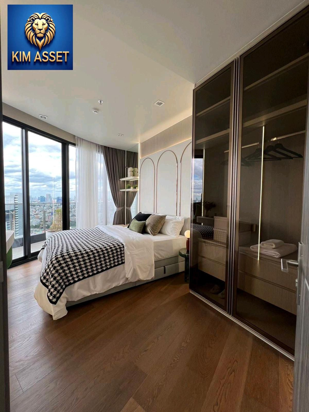 IDEO Q VICTORY PHAYATHAI 📍📈72SQM. 🛏2BED 1BATH🛁 32FL🛗 60,000฿/Months