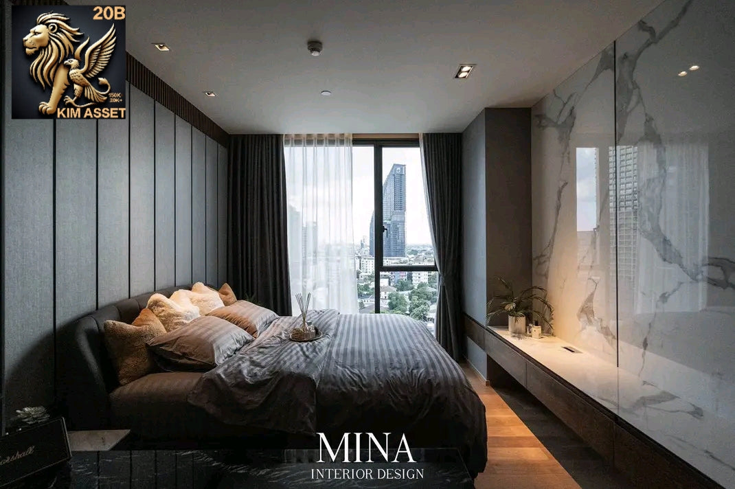 BEATNIQ 32 📈58SQM. 🛌1BED1🛁 FL14TH🛗