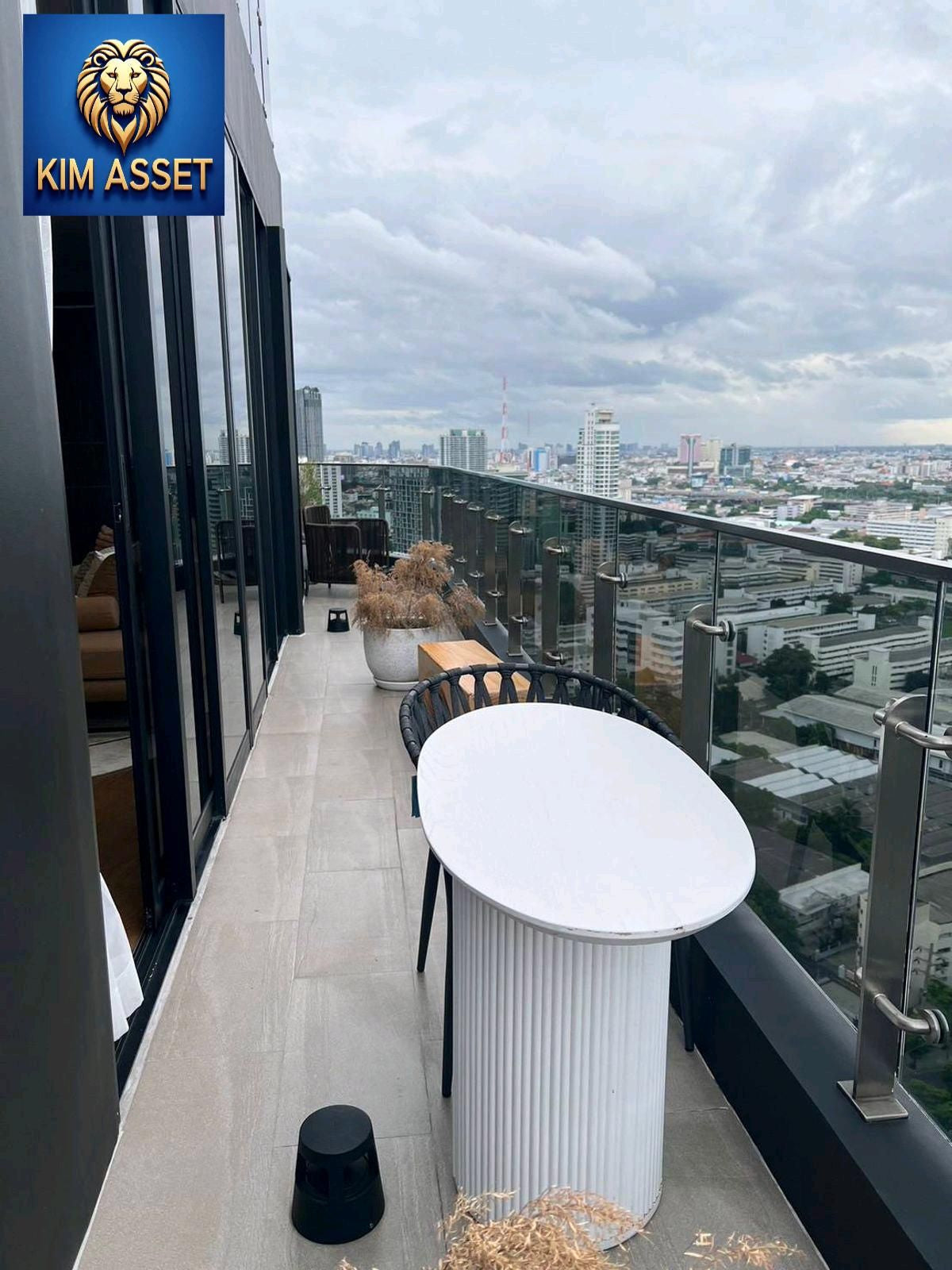 IDEO Q VICTORY PHAYATHAI 📍📈72SQM. 🛏2BED 1BATH🛁 32FL🛗 60,000฿/Months