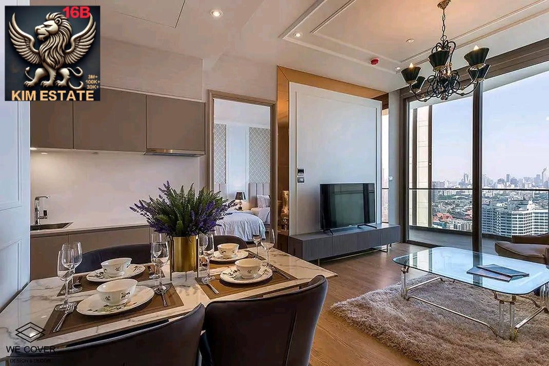 DECOR BY INTERIOR MAGNOLIA WATERFRONT RESIDENCES ICONSIAM 60SQM 1BED1 FL3X 2 75,000