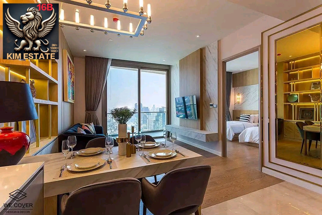 HIGH CLASS INTERIOR MAGNOLIA WATERFRONT RESIDENCES ICONSIAM 60SQM. 1BED1 FL3X 1 75,000/MONTH