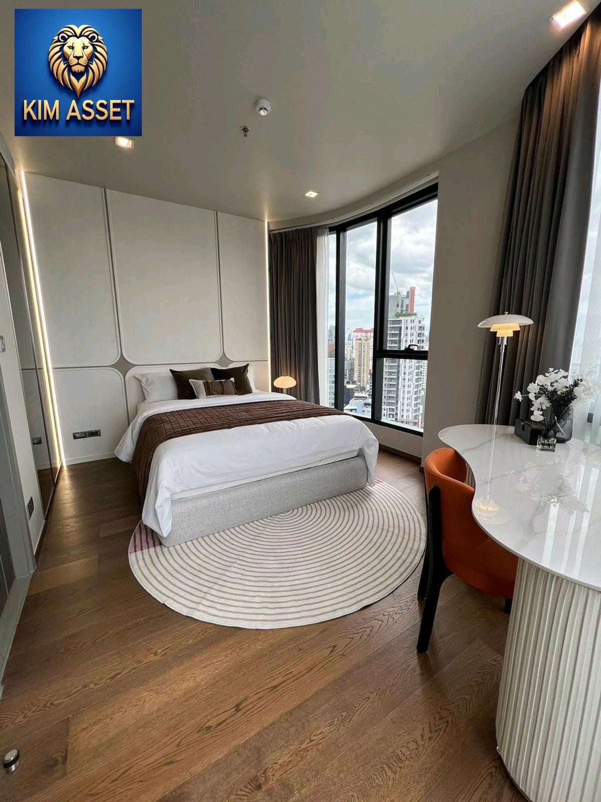 IDEO Q VICTORY PHAYATHAI 📍📈72SQM. 🛏2BED 1BATH🛁 32FL🛗 60,000฿/Months